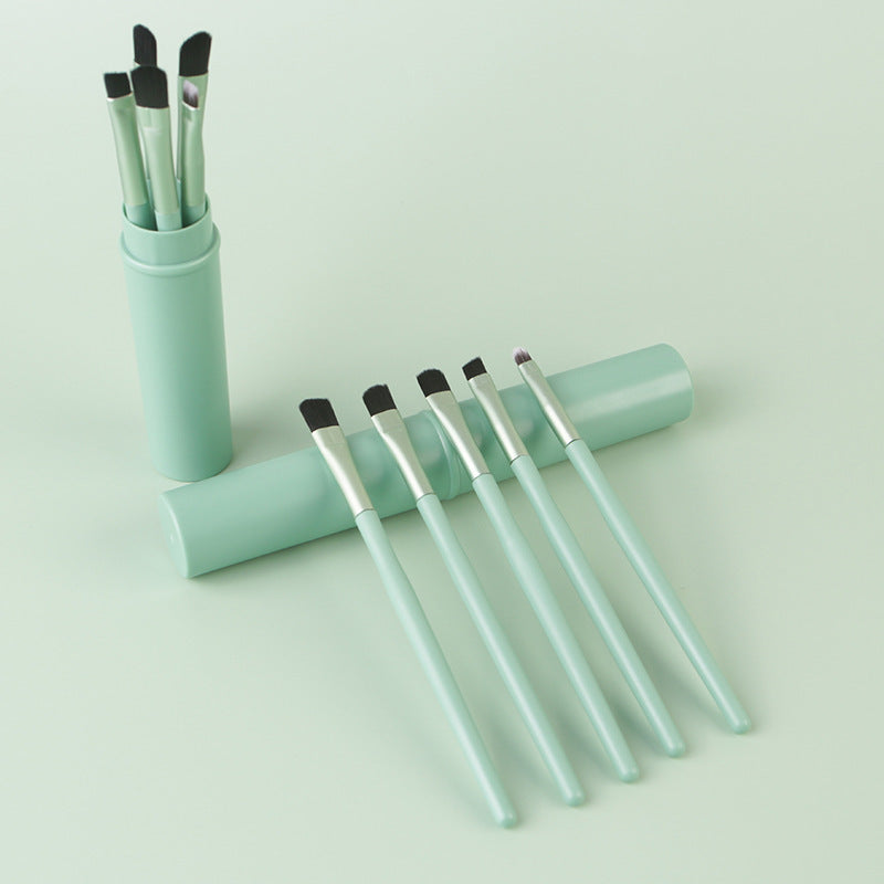 Pink Eye Makeup Brush Set of 5 - H1037_PU