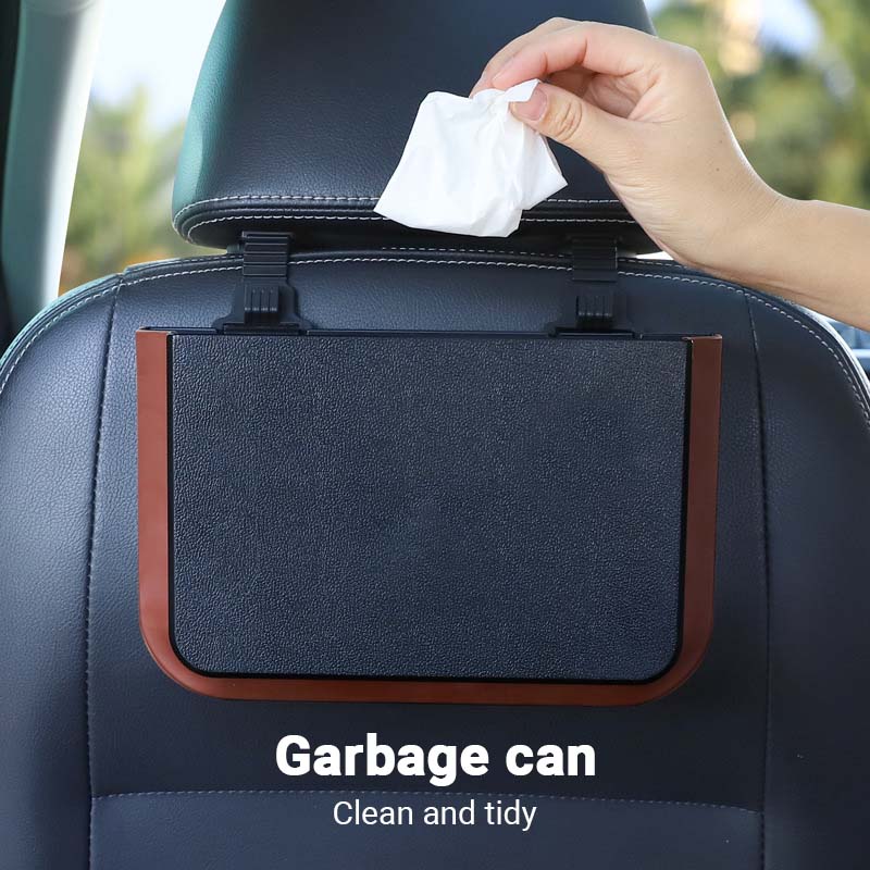 Multifunctional Hanging Car Trash and Storage Cube