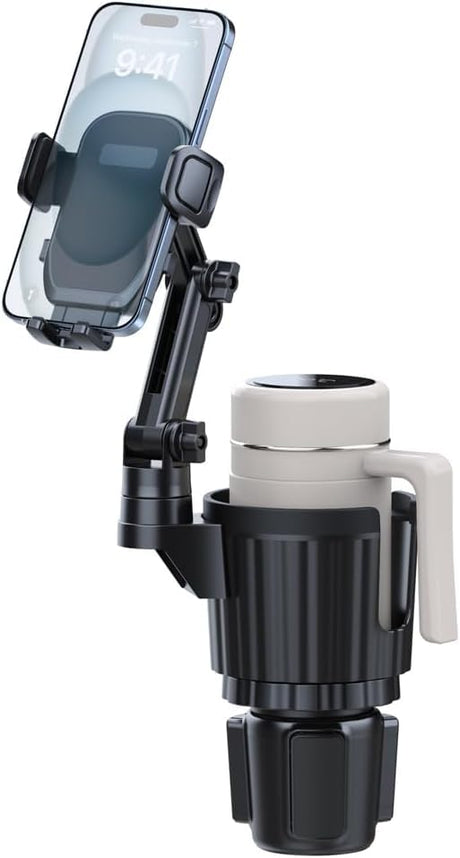 AIZIYO Car Cup Holder Phone Mount Car Cup Holder Expander with Adjustable Base 360° Rotating Cup Phone Holder for All Smartphones(4-7 inches)