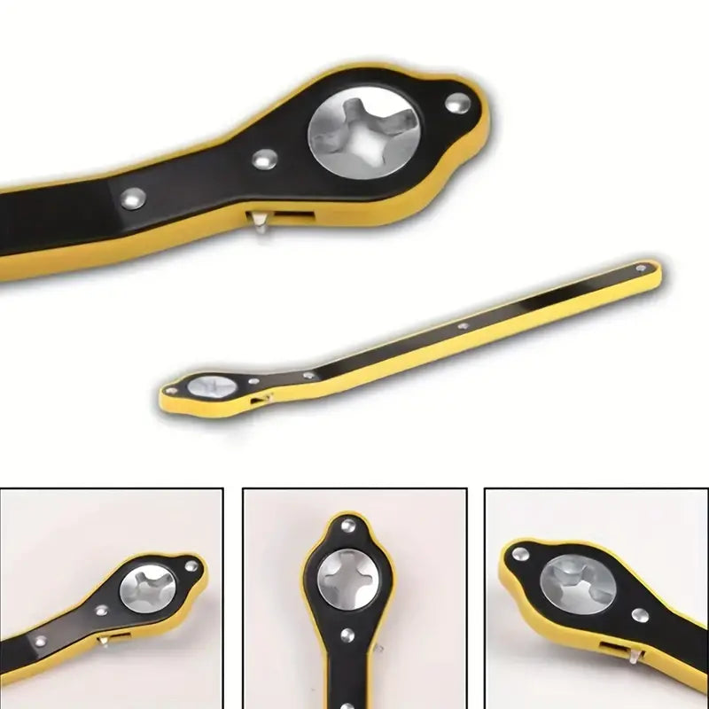 Labor-saving Car Jack and Ratchet Wrench Tool Set