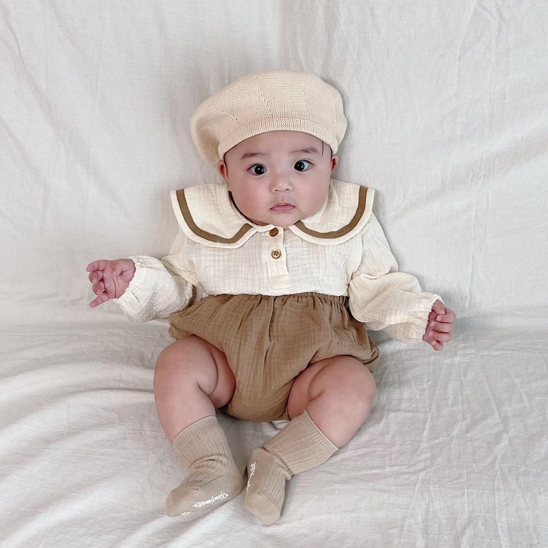 Children's Comfortable Cotton Home Clothes Set