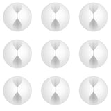 Jeffdad 9 Pack White Cable Clips Phone Charger Holders for Cords Cable Management Wire Clips Organizer for Desk Nightstand Car Phone Charger