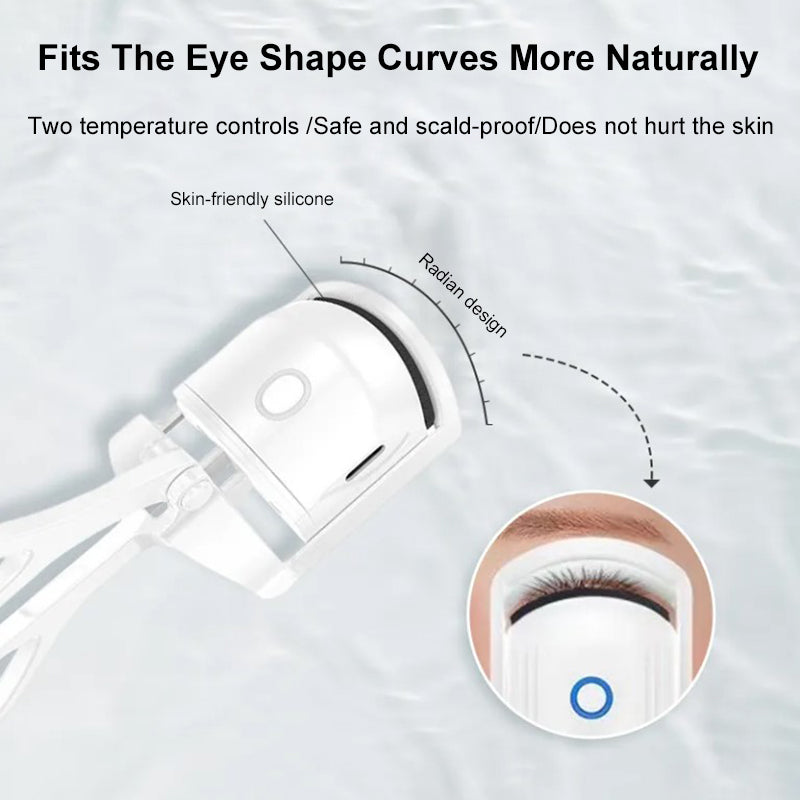 Upgraded Electric Eyelash Curler with Dual Temperature