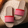 Linen Slippers for Couples - Summer Home Footwear
