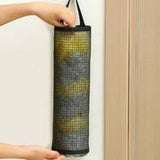 Wall-Mounted Plastic Bag Holder for Kitchen Storage