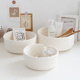 Scandinavian Cotton Rope Storage Basket for Toys & Laundry