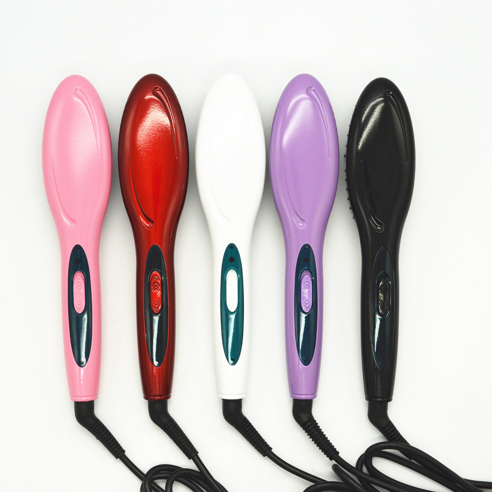Hair Straightening Brush - Electric Styling Tool