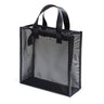 Mesh Cosmetic Organizer Zipper Travel Bag