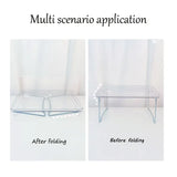 Stylish Folding Shelf Storage Rack for Home & Office