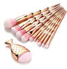 11-Piece Unicorn Gradient Makeup Brush Set