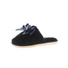 Bowknot Plush Cotton Slippers for Indoor and Outdoor