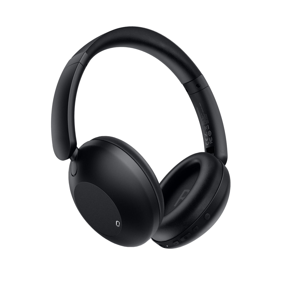 Pointcinco Active Noise Canceling Headphones Over Ear Wireless Headphones with Mic 60 Hours Play Time Bluetooth Headphones with Deep Bass Foldable Lightweight Headphones with HiFi Audio for Music