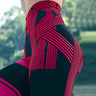 Striped High Waist Fitness Yoga Leggings for Women