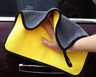 Dual-Sided Microfiber Car Cleaning Towel