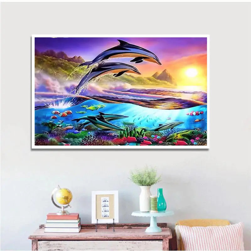 5D DIY Diamond Painting Bath Figure Home Decor
