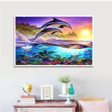 5D DIY Diamond Painting Bath Figure Home Decor