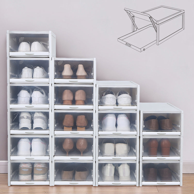 "Sliding Shoe Storage Box - Organizer for Footwear"