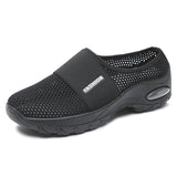 Breathable Mesh Half Support Women's Casual Shoes