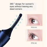 Portable Heated Eyelash Curler with Three Heat Settings