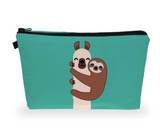 3D Digital Print Llama Cosmetic Bag and Organizer