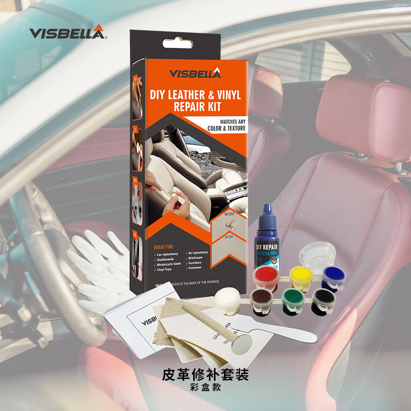 Leather Repair Kit for Sofa, Car Seats, and Bags