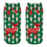 New 3D Printed Christmas Socks for Women