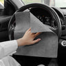 Water-Absorbing Soft Towels for Car Window Cleaning