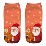 New 3D Printed Christmas Socks for Women