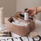 Portable Large-Capacity Travel Handbag and Makeup Bag