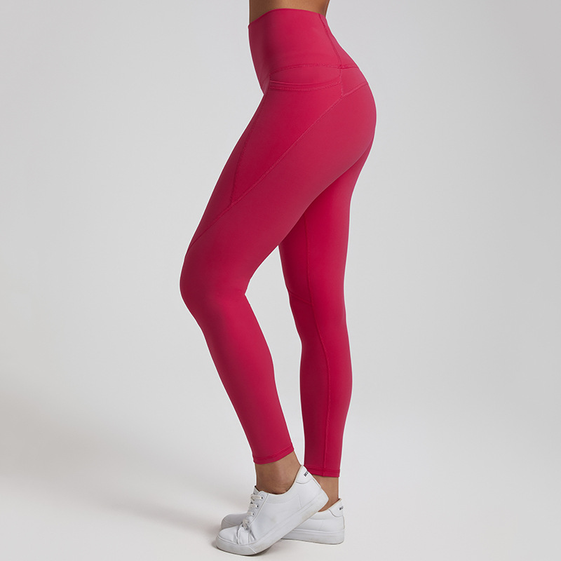 High-Waist Quick-Dry Fitness Leggings