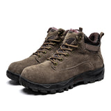 Men's Waterproof Leather Hiking Boots for Fall/Winter
