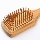 Wooden Comb and Cushion Brush Set