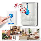 Dual Wireless Doorbell with Music for Home Use