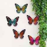 Metal Butterfly Sculpture for Outdoor Garden Decor