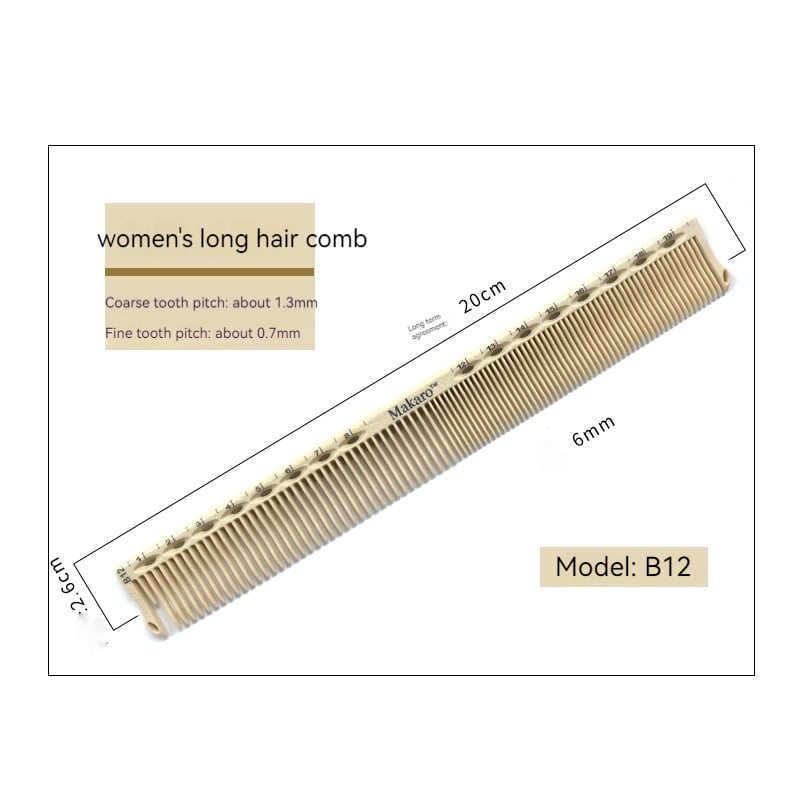 Laser Scale Hair Comb - High Quality Design