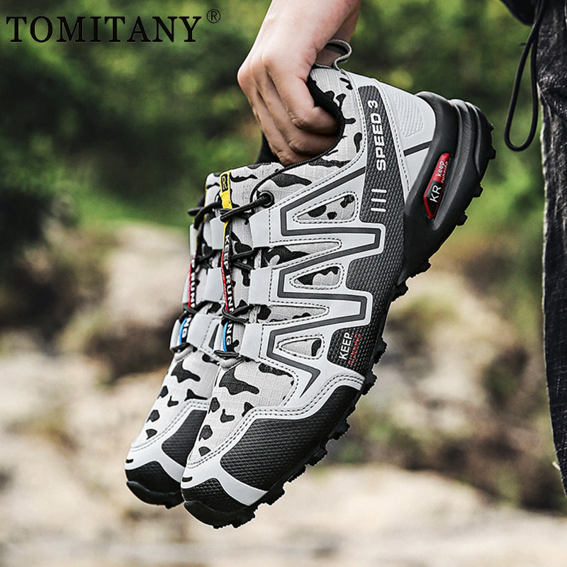 Men's Waterproof Non-slip Hiking Safety Shoes