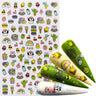 Decorative Manicure Adhesive Nail Strap Stickers