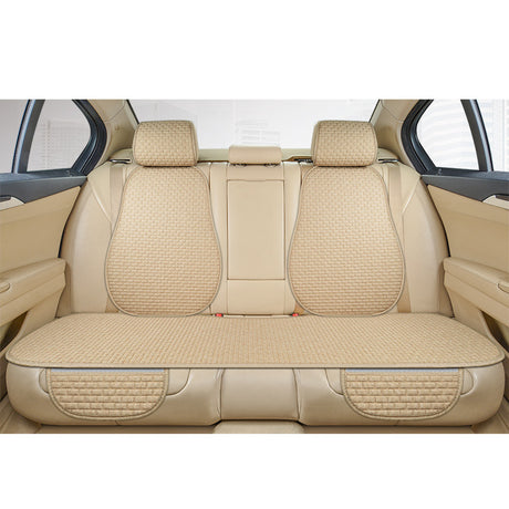 Summer Linen Comfortable Car Seat Cushion Set (3 pcs)