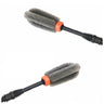 Car Wash Brush with Long Hair Steel Ring and Tire Brush