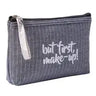 Portable Women's Zippered Cosmetic Bag for Travel