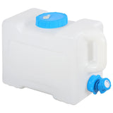 RedSwing 3.4 Gallon/13L Portable Water Container with Spigot Water Storage Carrier for Camping Outdoor Hiking BPA Free
