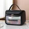 Translucent Portable Waterproof Toiletry Organizer Bag