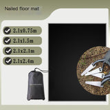 Outdoor Waterproof Ground Mat with Stakes for Camping