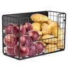 Magnetic Shelf for Fridge Fruit Potato & Onion Storage Bins Pantry Organizers & Storage Large Container Magnetic Basket for Refrigerator Kitchen Counter Cabinet Magnetic Fridge Organizer