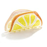 TOVABA Lemon Shape Hair Clips - Cute Medium Trendy Hair Accessories for Women Strong Hold Claw Clips for Thick or Thin Hair