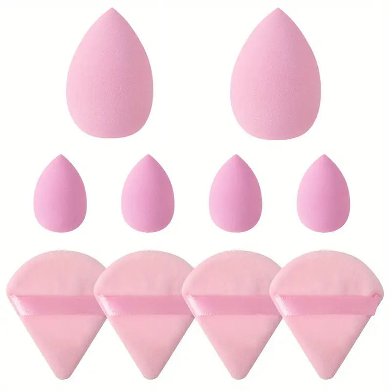 Spa Face Care Headband & Mini Makeup Sponge Set