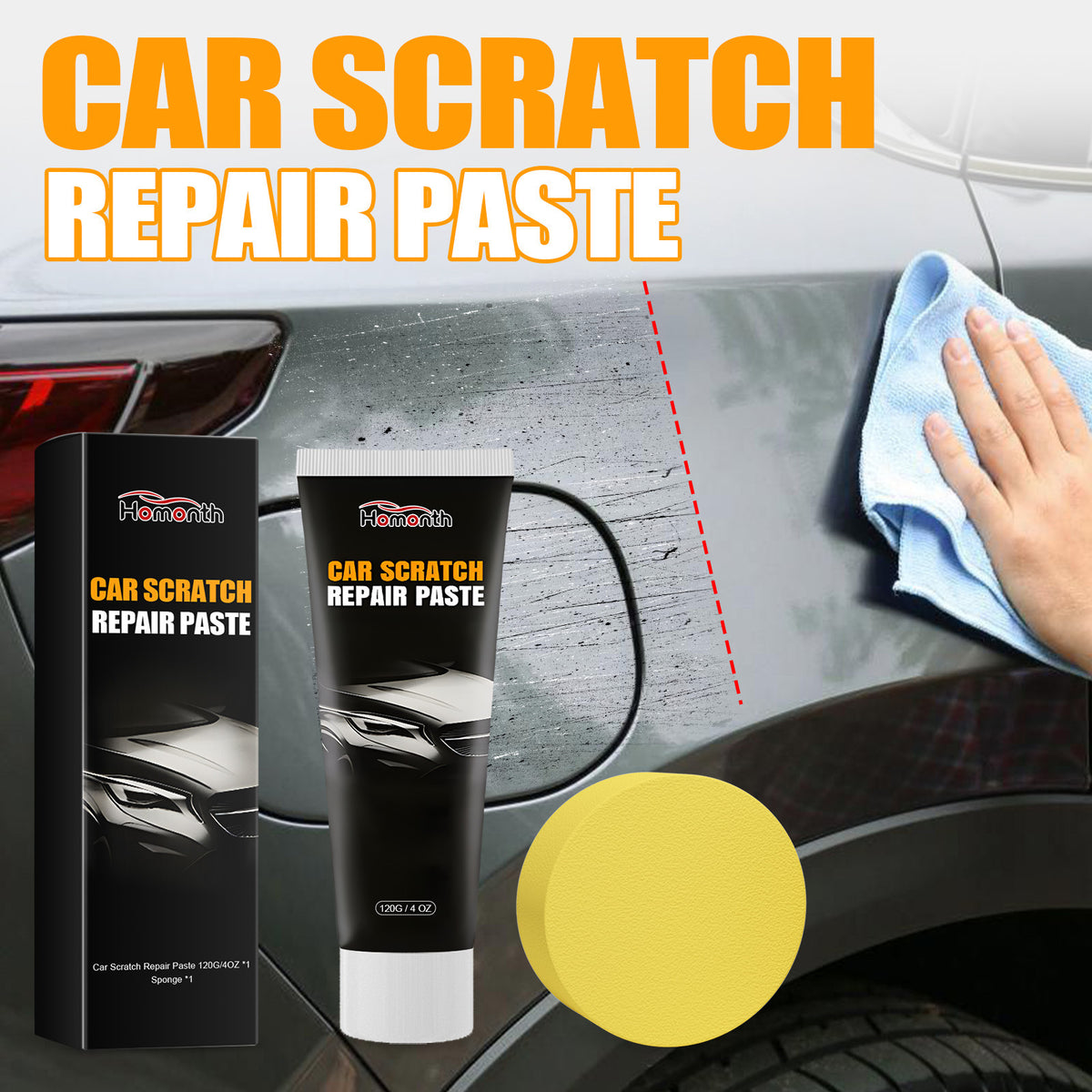Homonth Car Scratch Repair and Polishing Paste