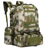 Men's Oxford Fabric Outdoor Backpack - Camouflage Hiking Bag