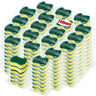 Tanlade 240 Pcs Individually Wrapped Sponges Kitchen Dishwashing Sponges Bulk Non Scratch Scouring Sponges for Dishes Household Cleaning Travel Apartments Hotel Car