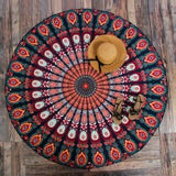 Printed Beach Towel and Yoga Mat Set